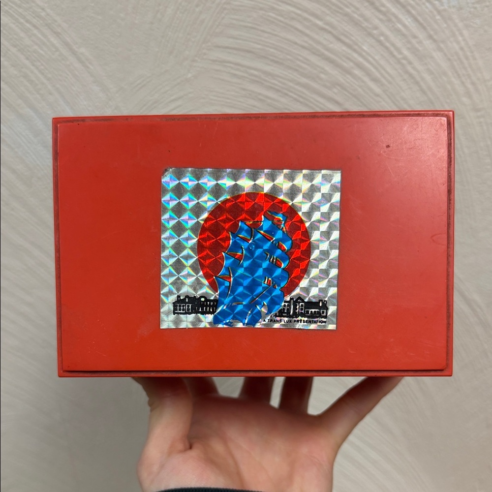 Bold and Vintage Orange Storage Box - Picture 6 of 10
